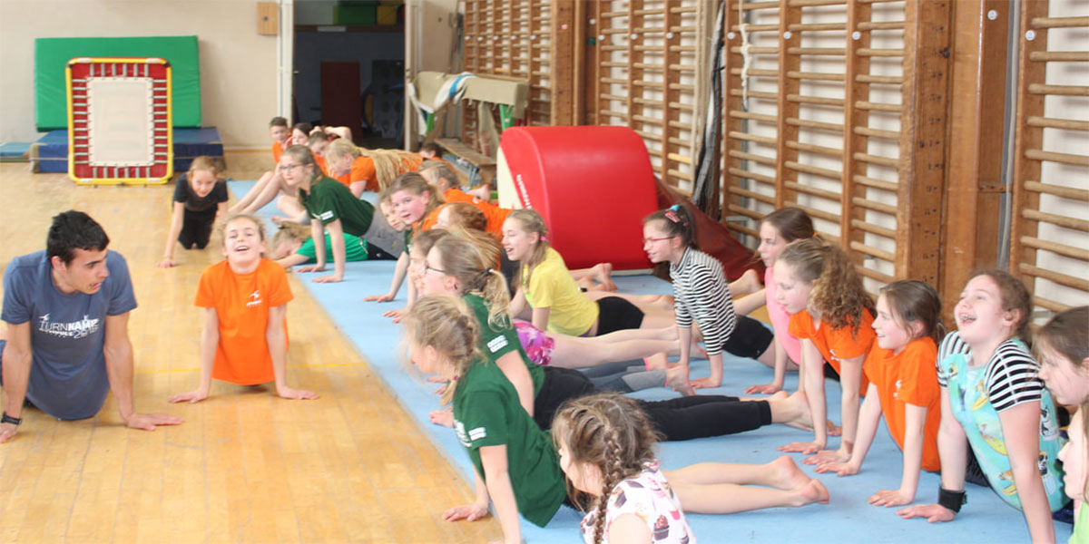 Basisgymnastiek meisjes en jongens Gympuls Essen